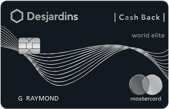Desjardins Cash Back World Elite Mastercard