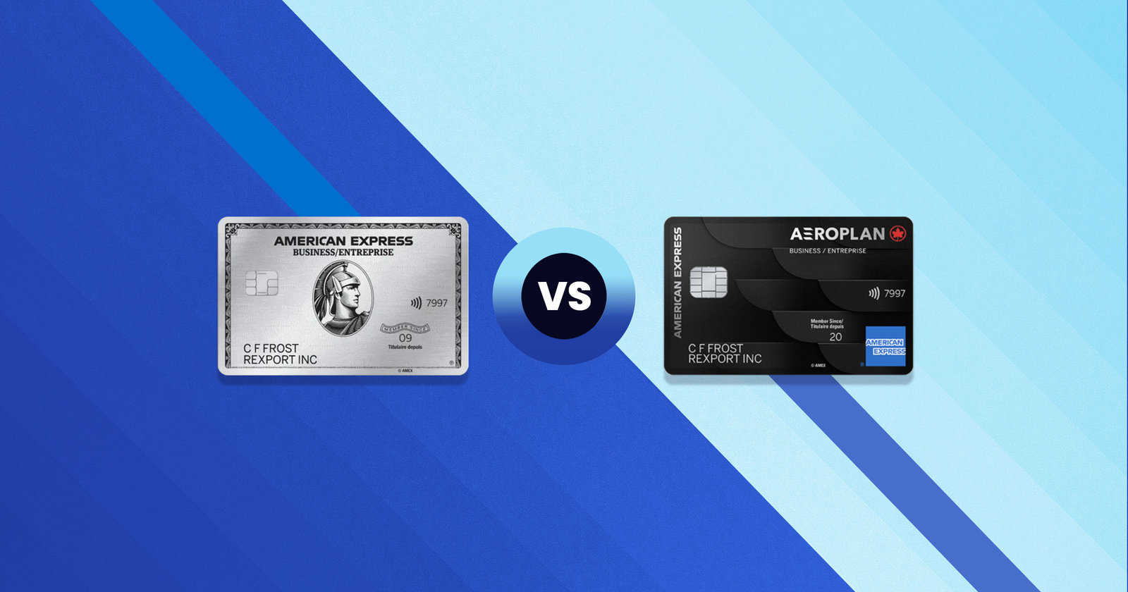 Head-to-Head: AMEX Business Platinum Card vs. AMEX Aeroplan Business Reserve Card