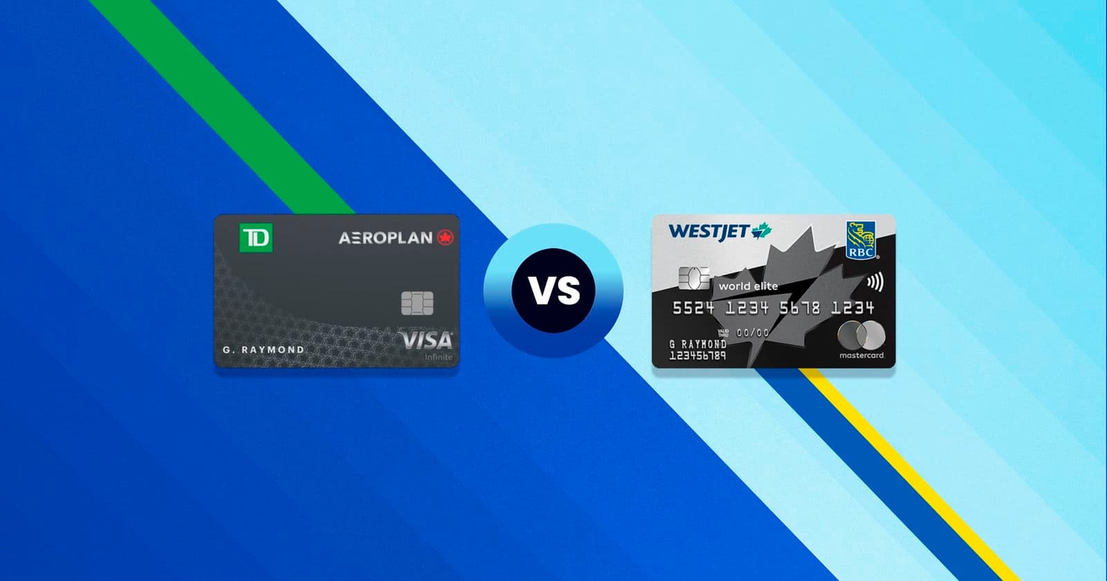 Comparatif : Carte Visa Infinite TD Aéroplan vs Carte WestJet World Elite Mastercard RBC®