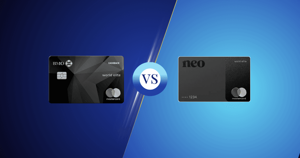 Head-to-Head: Neo World Elite® Mastercard – Gas & Grocery vs BMO CashBack® Mastercard®* World EliteMD*