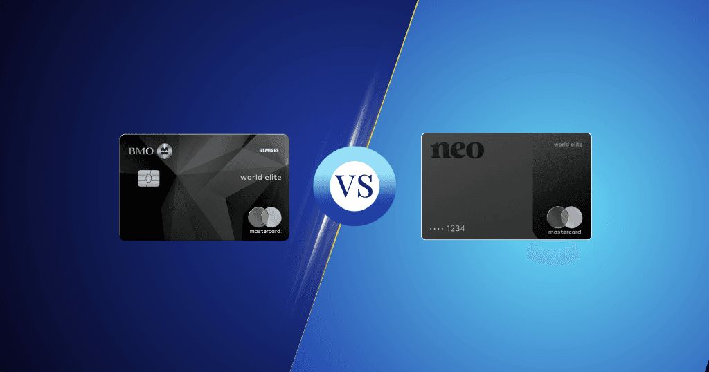 Face-à-face : la Carte Neo World Elite® Mastercard – Essence et épicerie vs la Carte MastercardMD* BMOMD Remises World EliteMD*