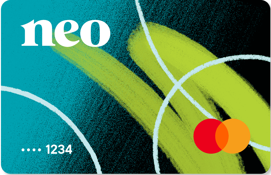 Carte JA Argent, fournie par Neo