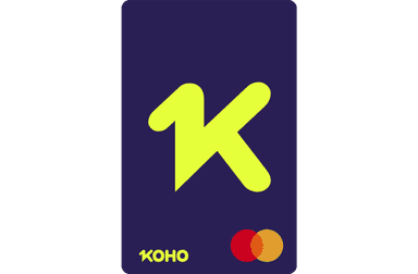 KOHO Prepaid Mastercard Extra Plan