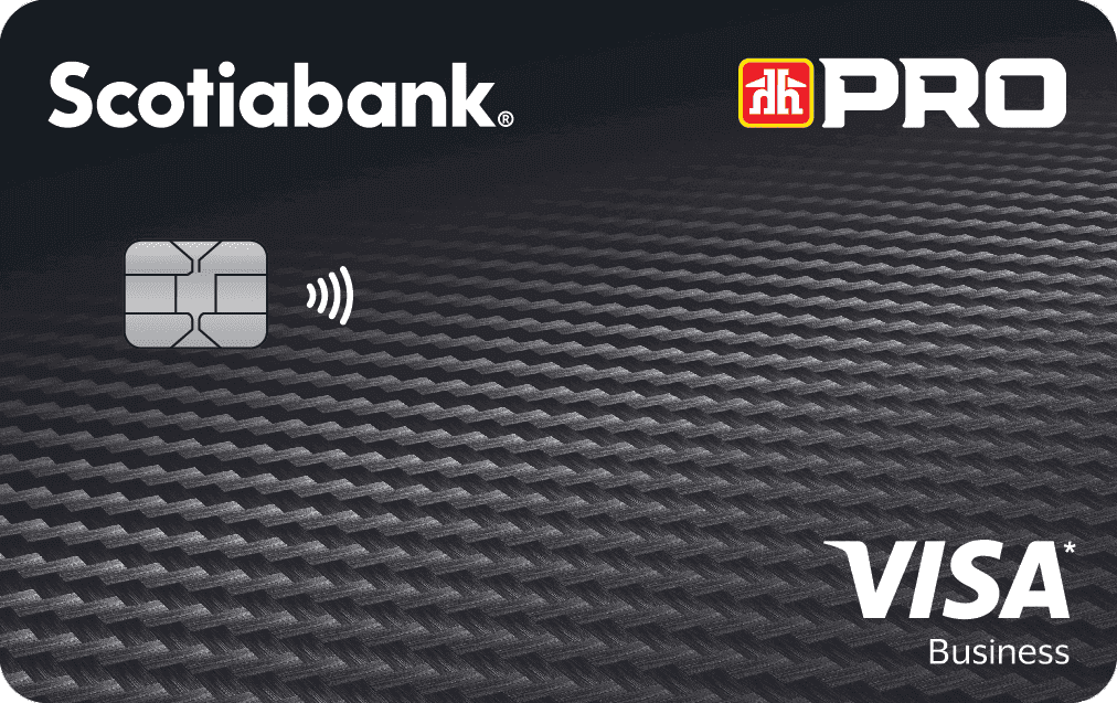 Scotia Home Hardware PRO Visa Business Card