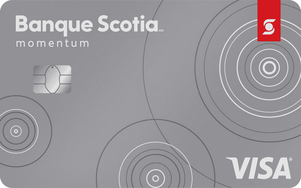 Carte Visa Momentum Scotia sans frais annuels