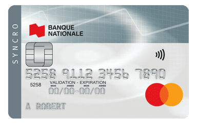 Carte Syncro Mastercard de la Banque Nationale