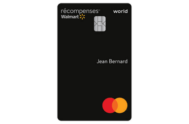 Carte de Récompenses Walmart World Mastercard