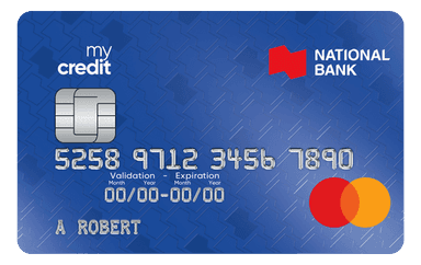 National Bank mycredit Mastercard