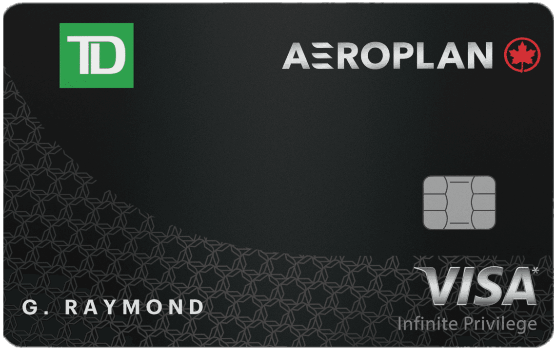 Carte Visa Infinite Privilège TD Aéroplan