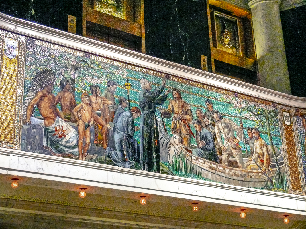 États-Unis : un week-end pour visiter Chicago - Chicago Mosaïque En Hommage À L Explorateur Français Jacques Marquette