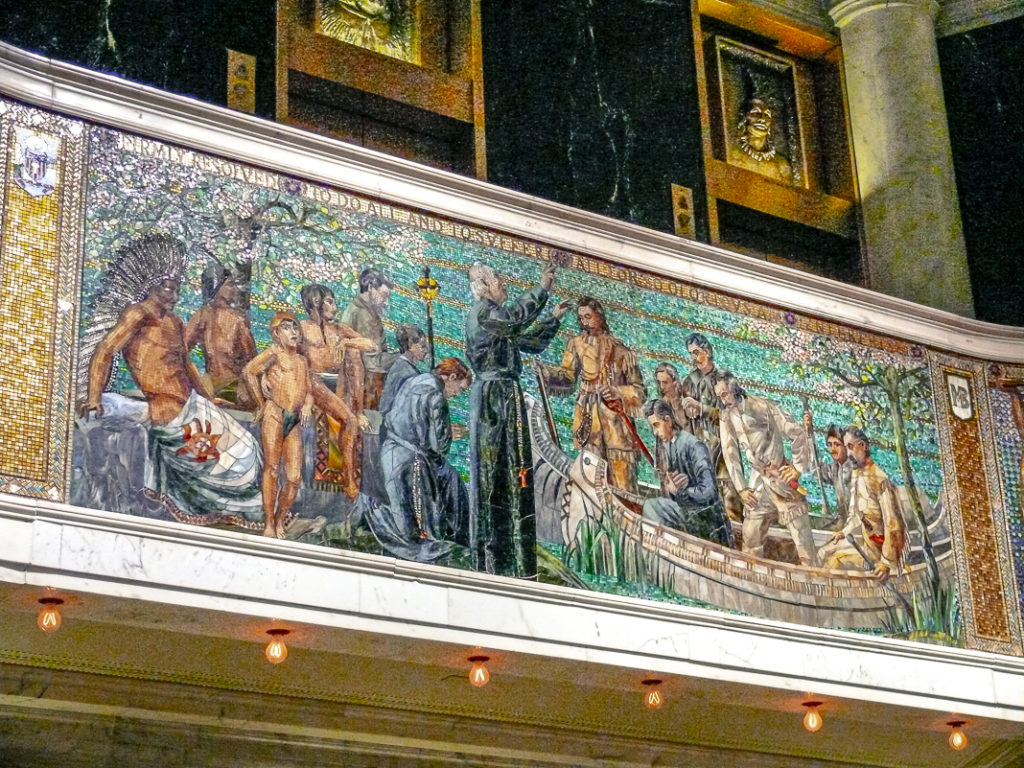 Chicago Mosaic In Tribute To French Explorer Jacques Marquette