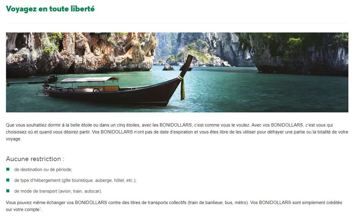 Desjardins&nbsp;: Comment utiliser et maximiser vos BONIDOLLARS de Desjardins - bonidollars voyages