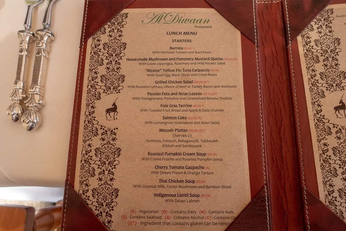 Avis&nbsp;: Al Maha, a Luxury Collection Desert Resort & Spa, Dubai - al maha restaurant diner 01