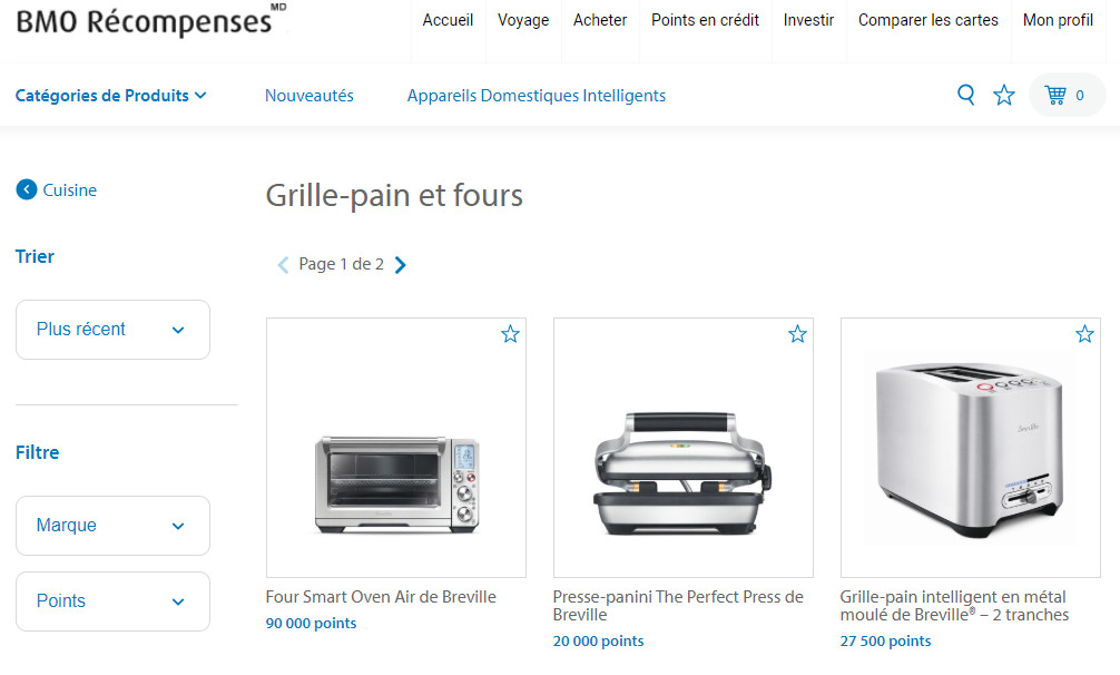 bmo marchandises points 1