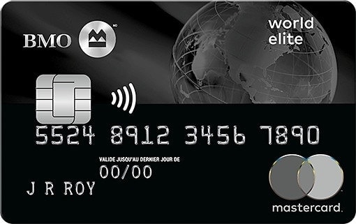 bmo World Elite mastercard en 1