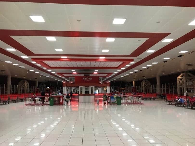 hall of the Havana airport