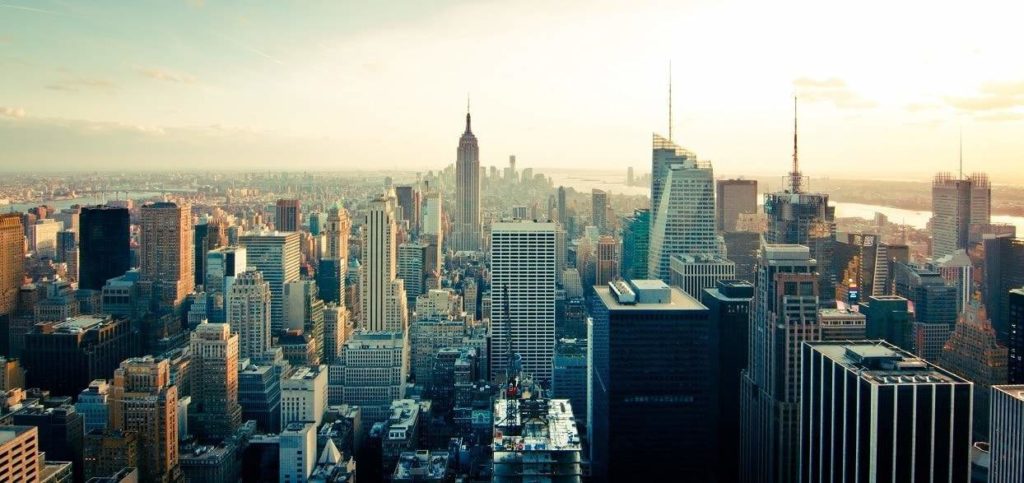 skyline buildings new york skyscrapers