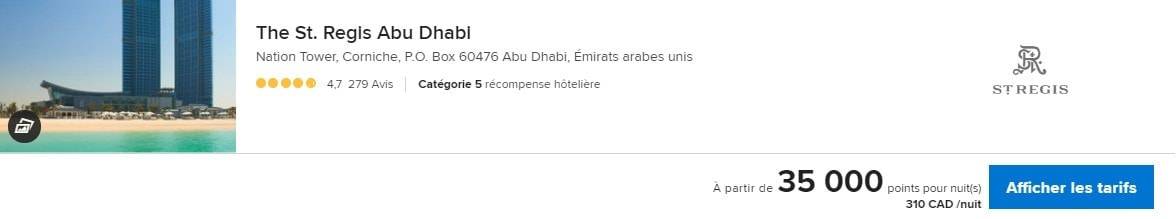 Review: The St. Regis Abu Dhabi | Marriott Bonvoy - st regis abu dhabi tarif