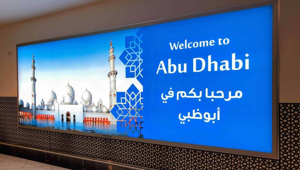 welcome to abu dhabi