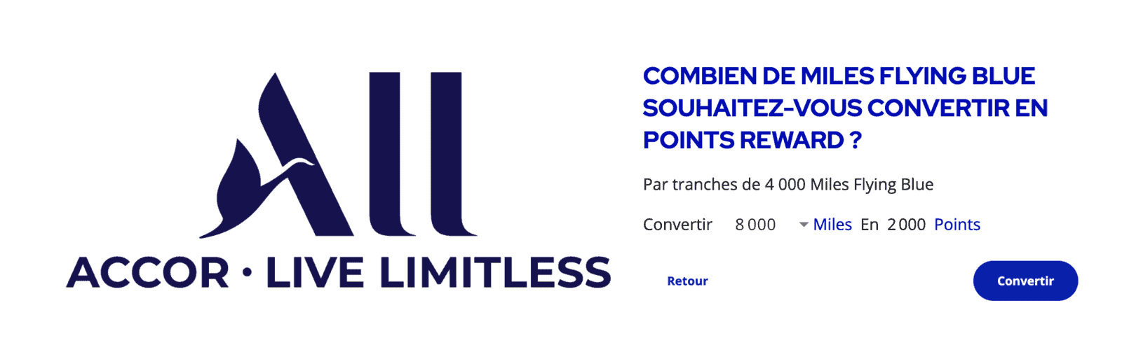 Miles+Points : comment convertir vos points Reward en Miles Flying Blue&nbsp;? - Miles Points 02