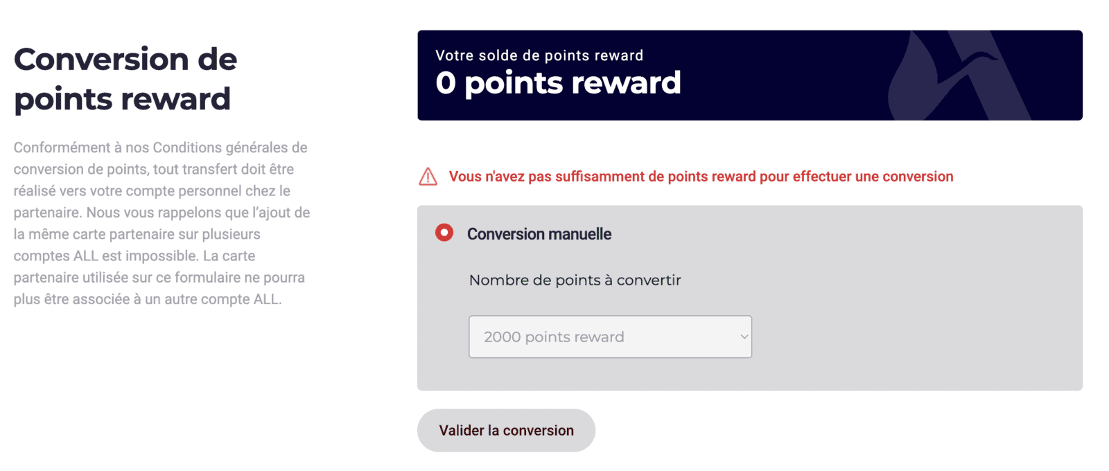 Miles+Points : comment convertir vos points Reward en Miles Flying Blue&nbsp;? - Miles Points 03