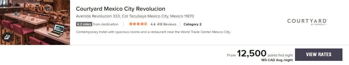 courtyard mexico city revolucion
