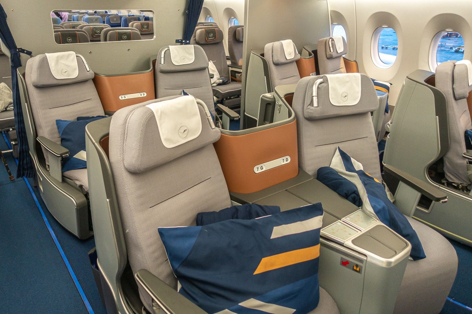 Review: Lufthansa A350 - Business Class - Lufthansa A350 LH475 classe affaires 06