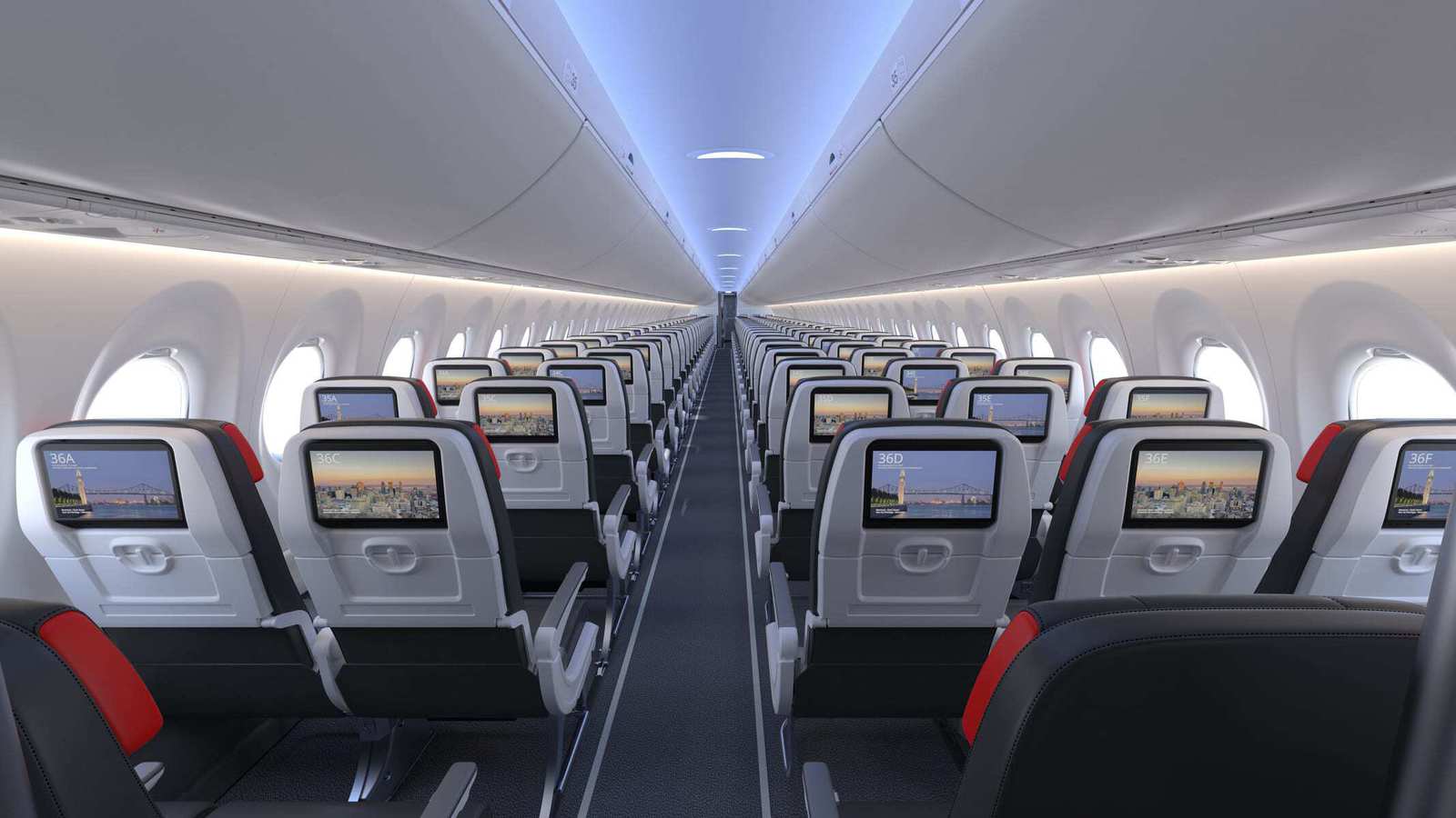 Avion d'Air Canada, admissible au boni de points Aéroplan sur les vols