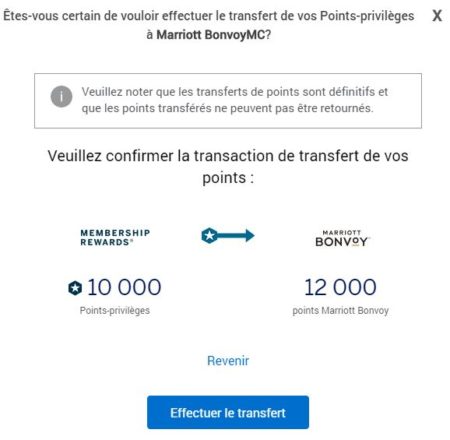 Comment transfÃ©rer des Points-PrivilÃ¨ges American Express? | milesopedia