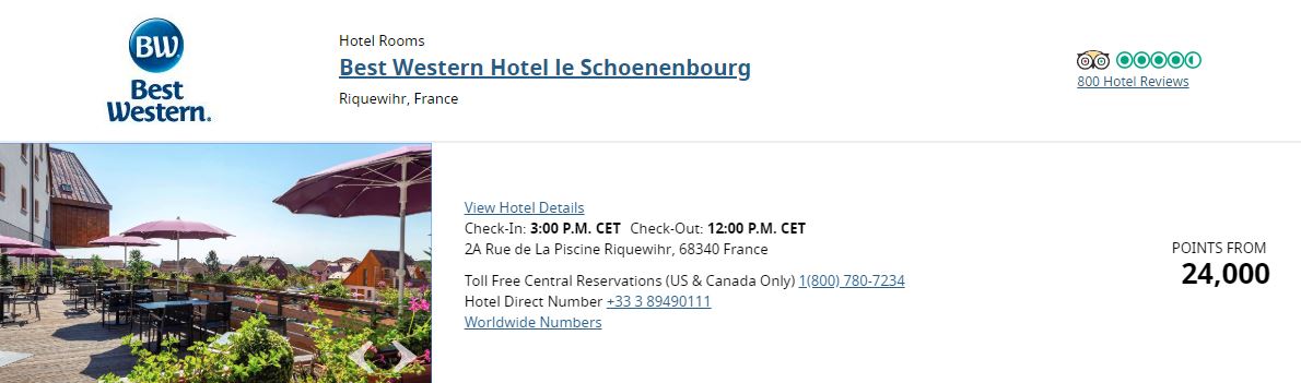 Une Sélection Des Plus Beaux Hôtels Best Western Par La Communauté Milesopedia - best western hotel le schoenenbourg tarif