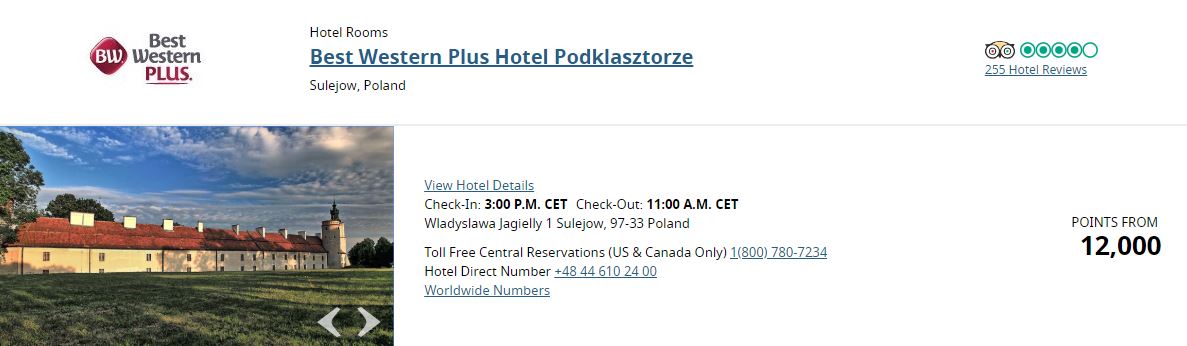Une Sélection Des Plus Beaux Hôtels Best Western Par La Communauté Milesopedia - best western plus hotel podklasztorze tarifs