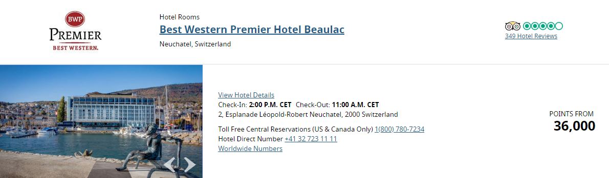 Une Sélection Des Plus Beaux Hôtels Best Western Par La Communauté Milesopedia - best western premier hotel beaulac tarifs
