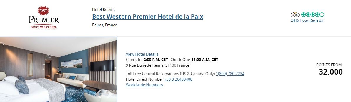 Une Sélection Des Plus Beaux Hôtels Best Western Par La Communauté Milesopedia - best western premier hotel de la paix tarif points