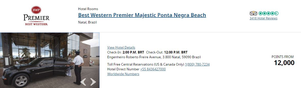 Une Sélection Des Plus Beaux Hôtels Best Western Par La Communauté Milesopedia - best western premier majestic ponta negra beach tarifs