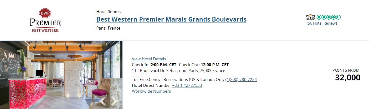 Une Sélection Des Plus Beaux Hôtels Best Western Par La Communauté Milesopedia - best western premier marais grands boulevards tarif