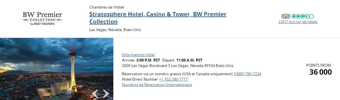 Une Sélection Des Plus Beaux Hôtels Best Western Par La Communauté Milesopedia - stratosphere hotel casino tarifs