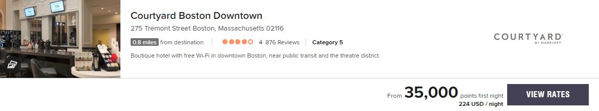 Avis&nbsp;: Courtyard Boston Downtown | Marriott Bonvoy - courtyard boston downtown tarif