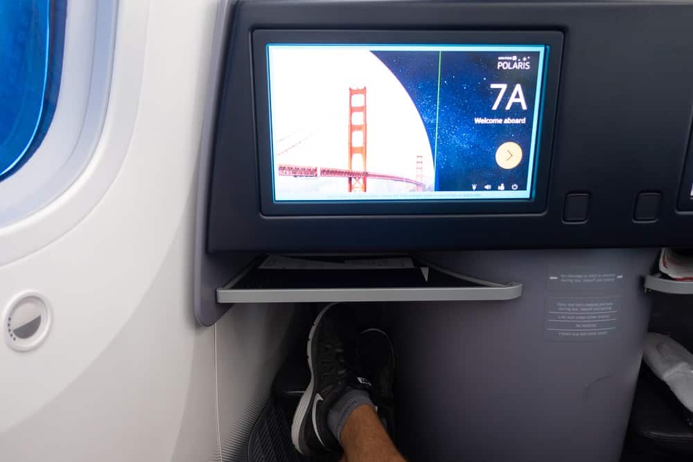United Airlines Business Class 787 27