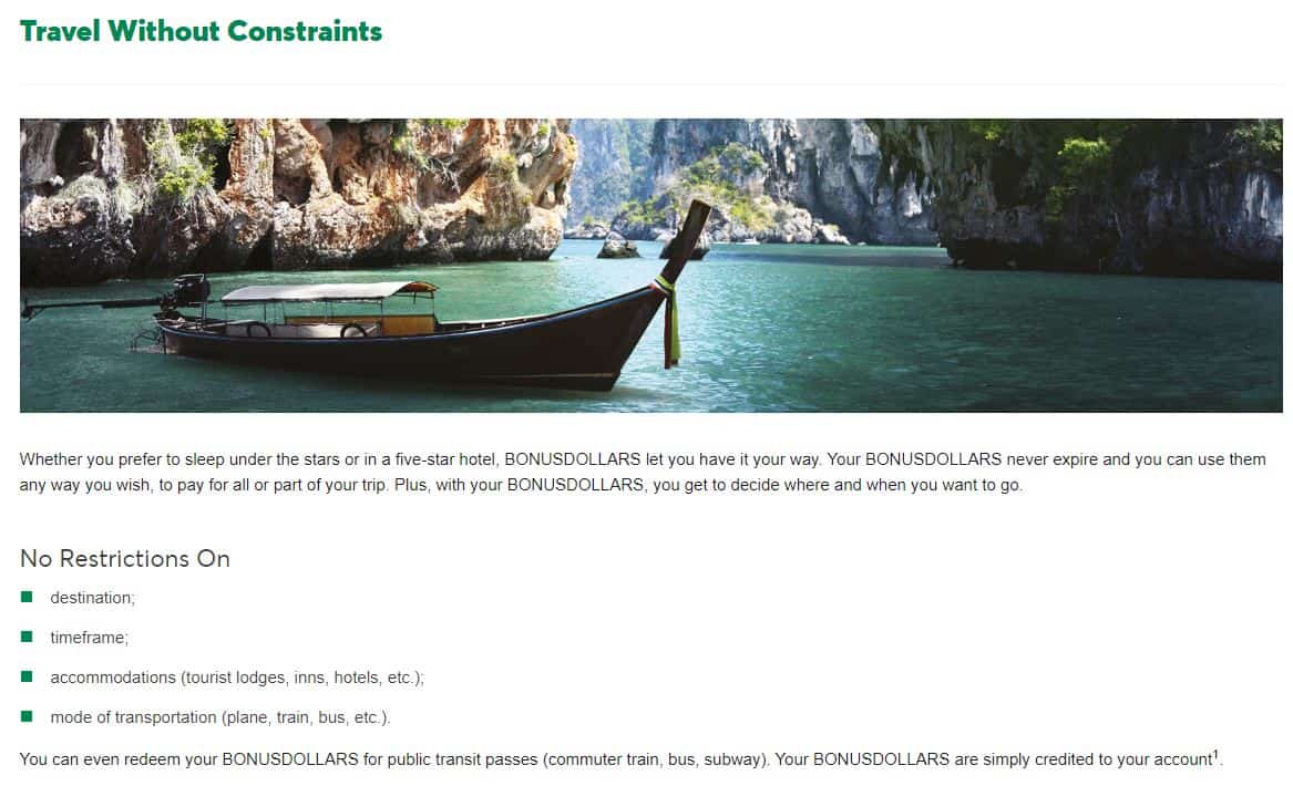 Desjardins&nbsp;: How to use and maximize your Desjardins BONUSDOLLARS - travel bonidollars