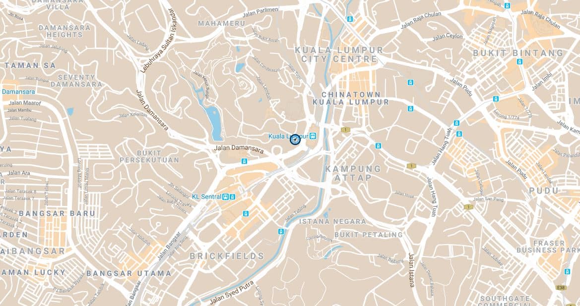 Review&nbsp;: The Majestic Hotel Kuala Lumpur, Autograph Collection | Marriott Bonvoy - majestic kuala map