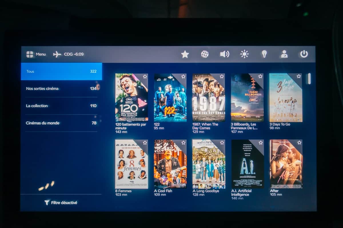 Avis : Air France A350 | Classe Business | YYZ-CDG - afa350 yyz business 129