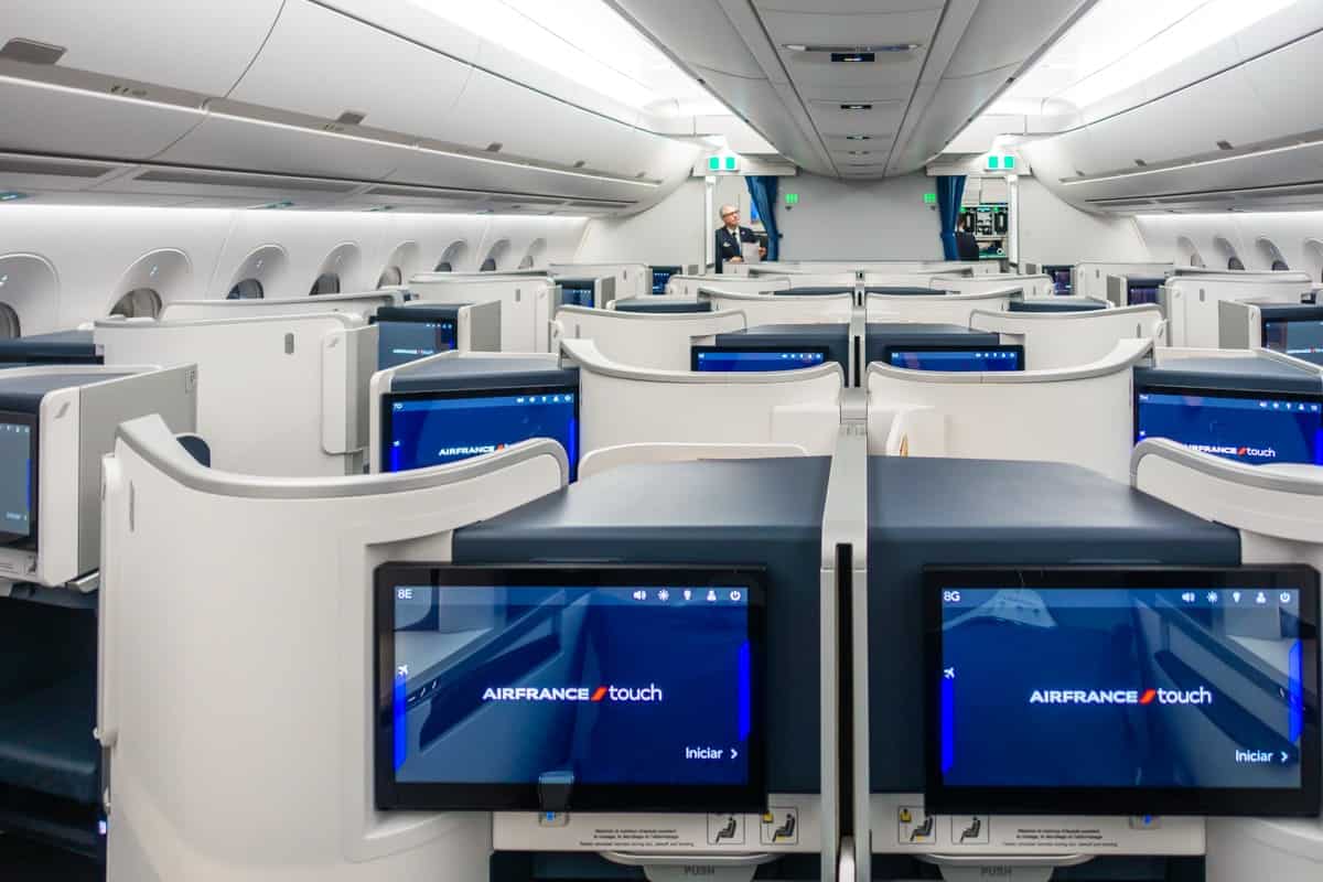 Avis : Air France A350 | Classe Business | YYZ-CDG - afa350 yyz cabines 115