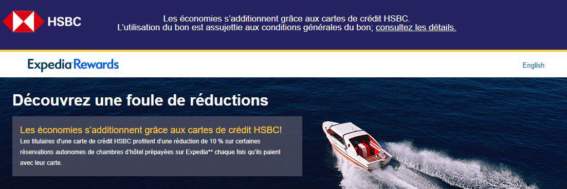 Comment fonctionne le programme Récompenses Expedia? - hsbc expedia fr