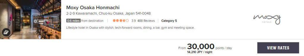 Moxy Osaka Honmachi Hotel Review