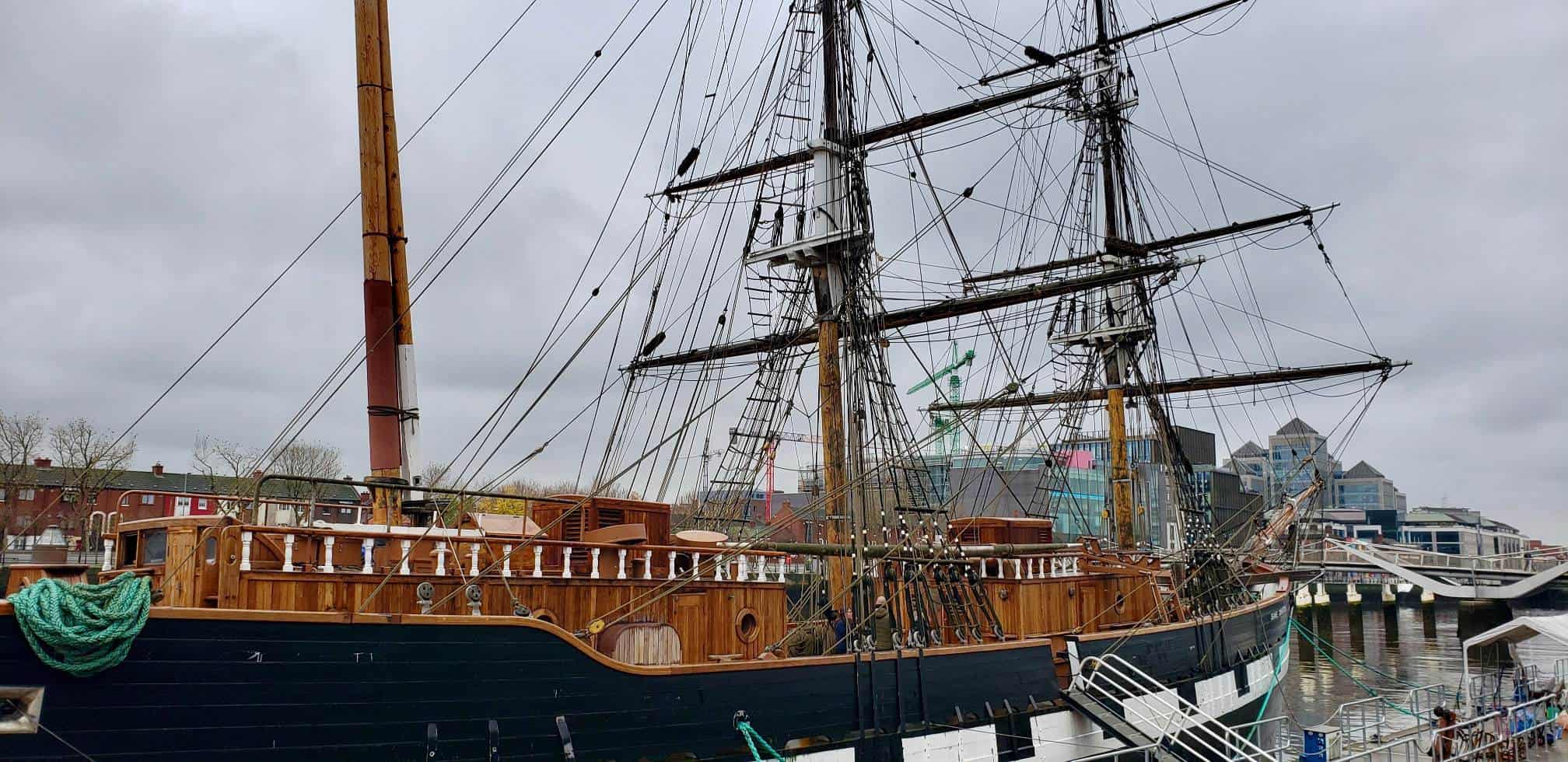 A long weekend in Dublin, Ireland - Réplique du Jeanie Johnston