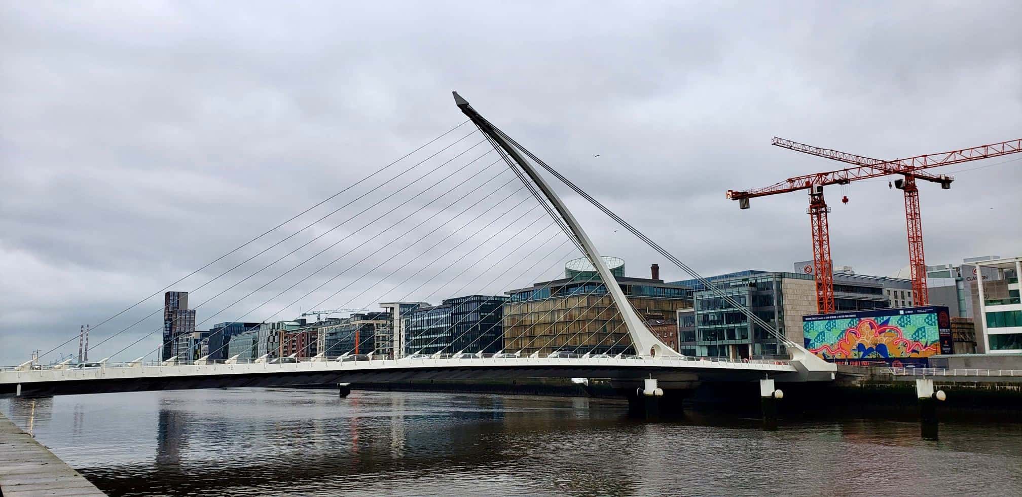 A long weekend in Dublin, Ireland - Samuel Beckett Bridge
