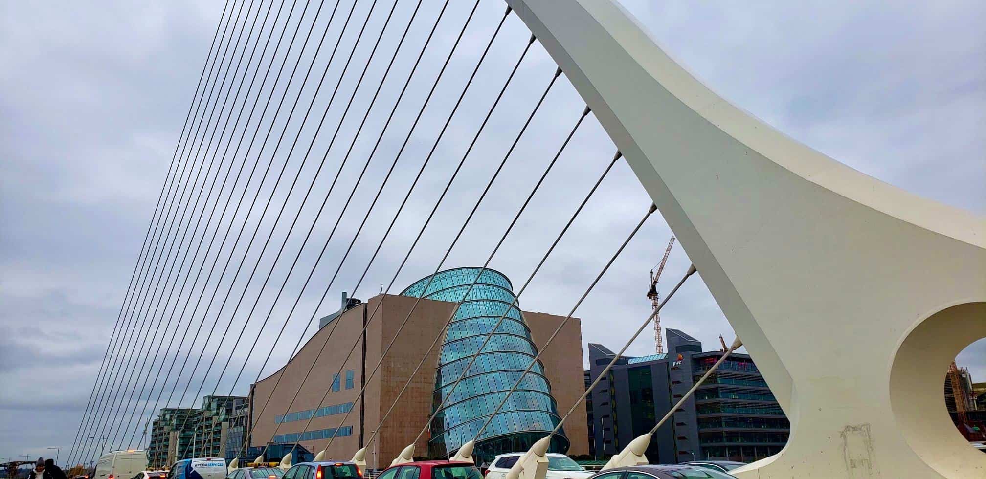 A long weekend in Dublin, Ireland - Samuel Beckett Bridge