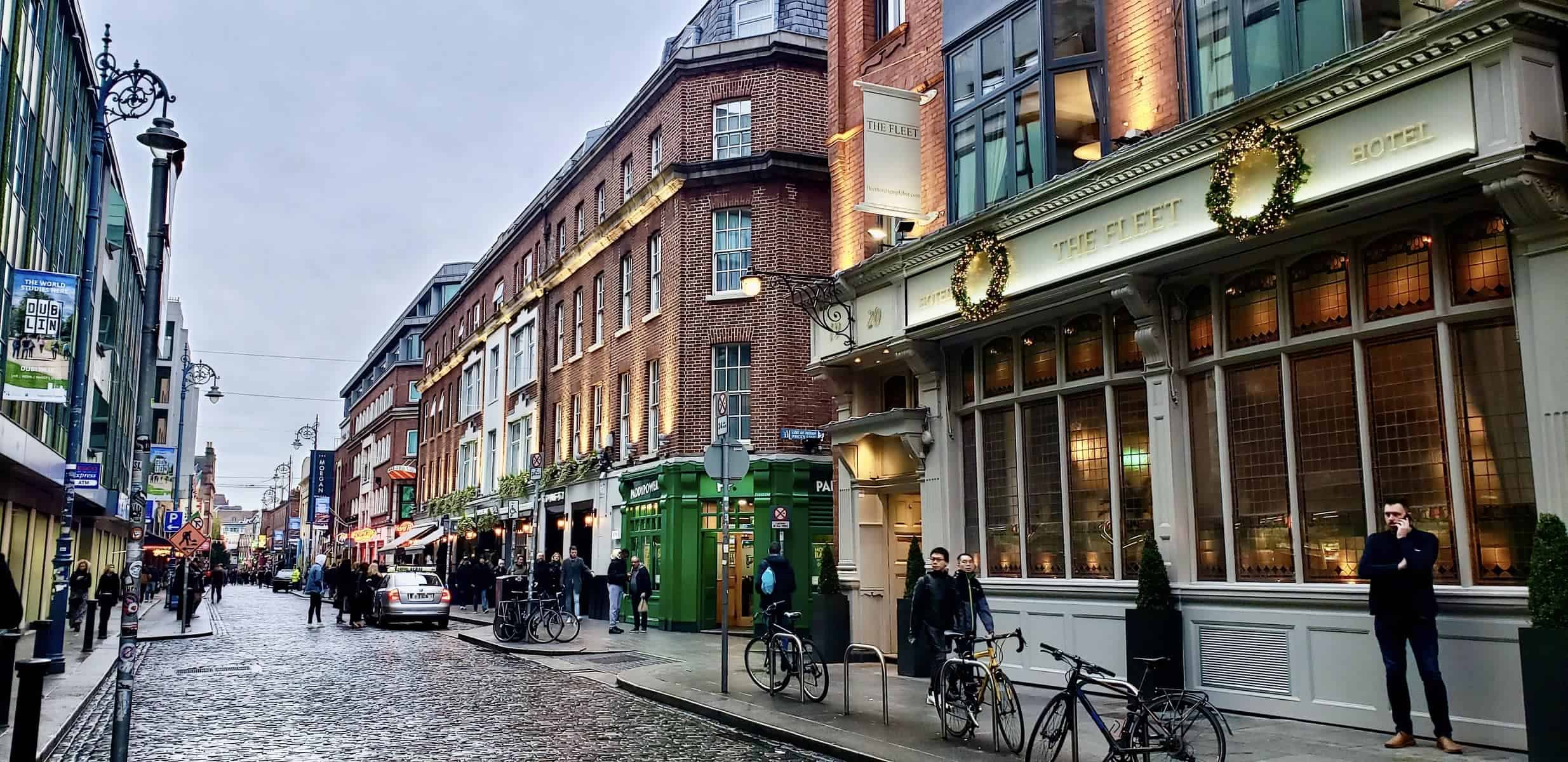 A long weekend in Dublin, Ireland - Quartier Temple Bar