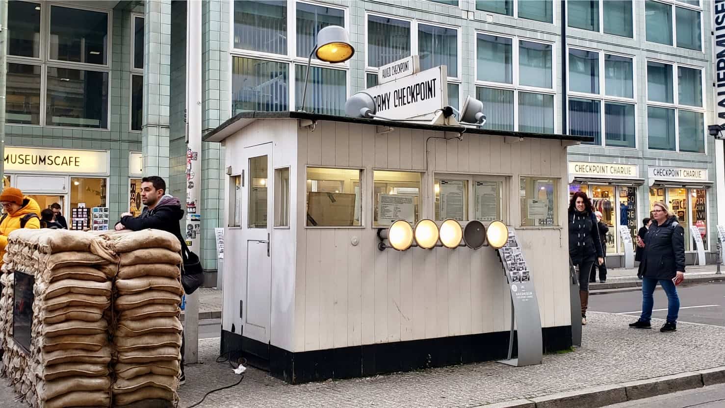 Allemagne&nbsp;: Travail nomade à Berlin - Checkpoint Charlie