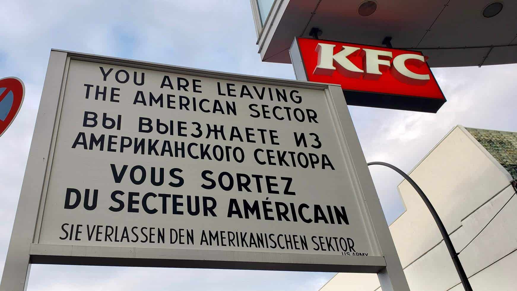 Allemagne&nbsp;: Travail nomade à Berlin - Checkpoint Charlie